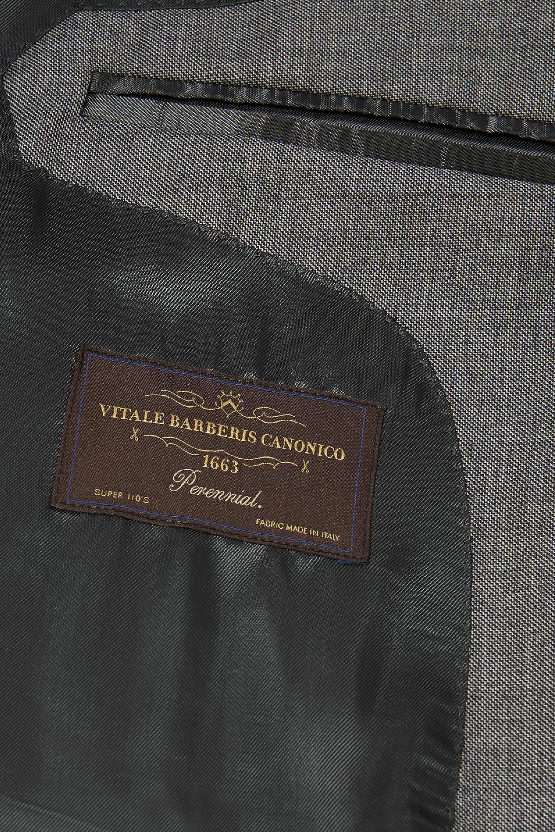 Super 110 Wool Jacket Grey, Grey, large image number 8