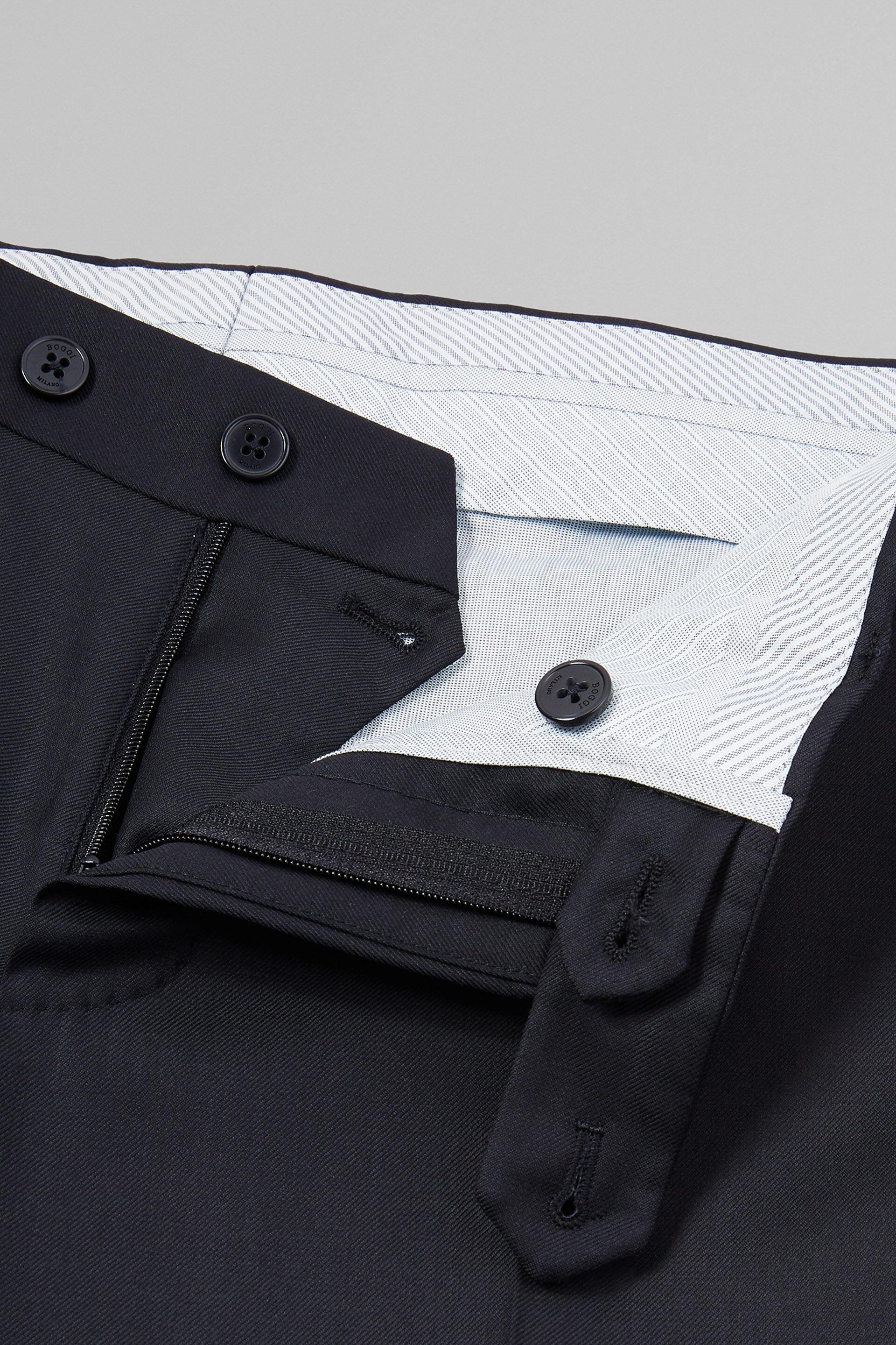 بليزر بدلة نيزا من الصو" المطاطي إكسترا سليم كحلي, Navy blue, large image number 13