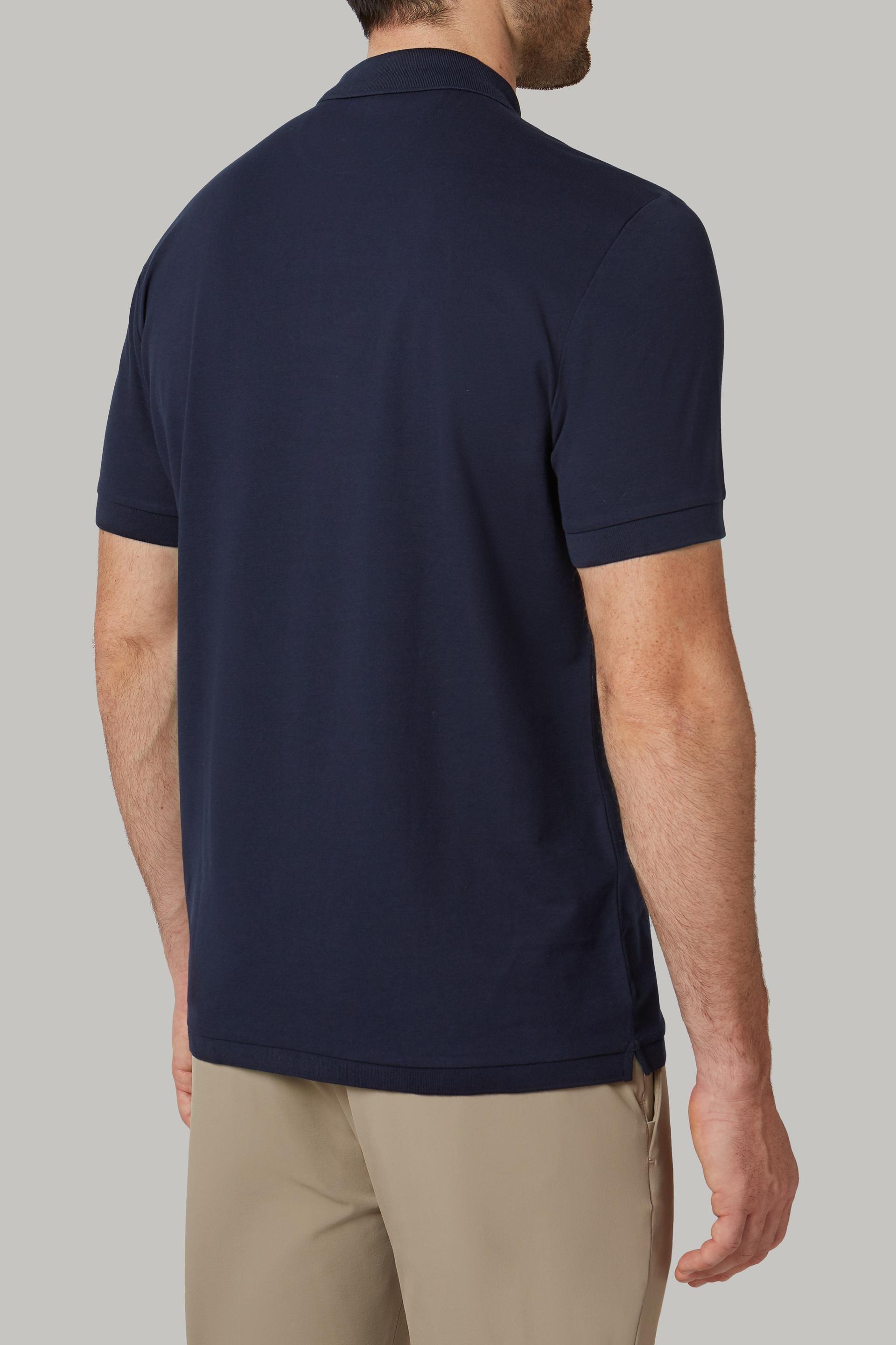 Blue Polo Shirt, 3901_NAVY, large image number 2