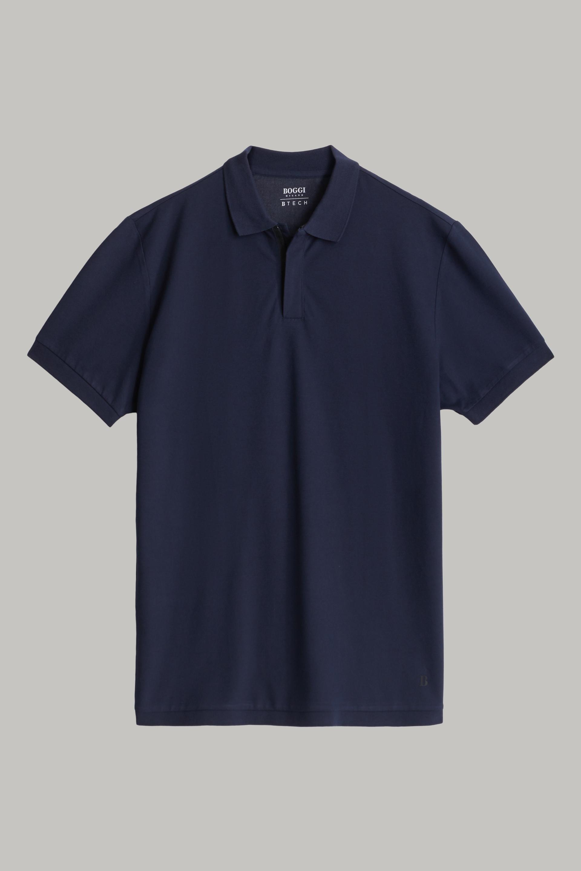 Blue Polo Shirt, 3901_NAVY, large image number 6