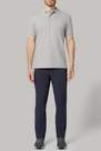 Boggi Milano - Grey Cotton And Tencel Pique Polo Shirt For Men - Regular