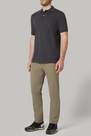 Boggi Milano - Charcoal Cotton And Tencel Pique Polo Shirt For Men - Regular