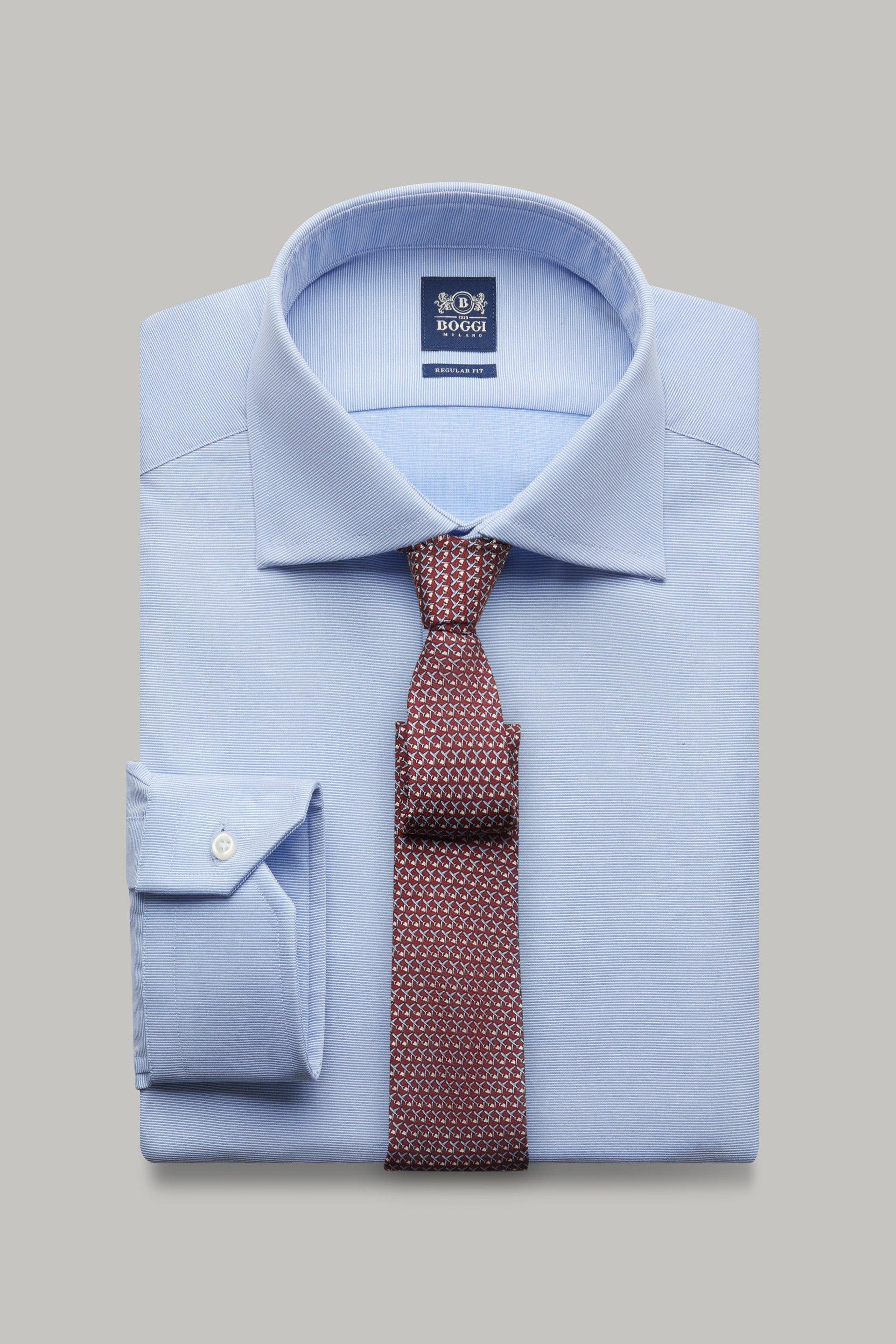 Blue Pique Shirt, 3901_AZZ, large image number 1