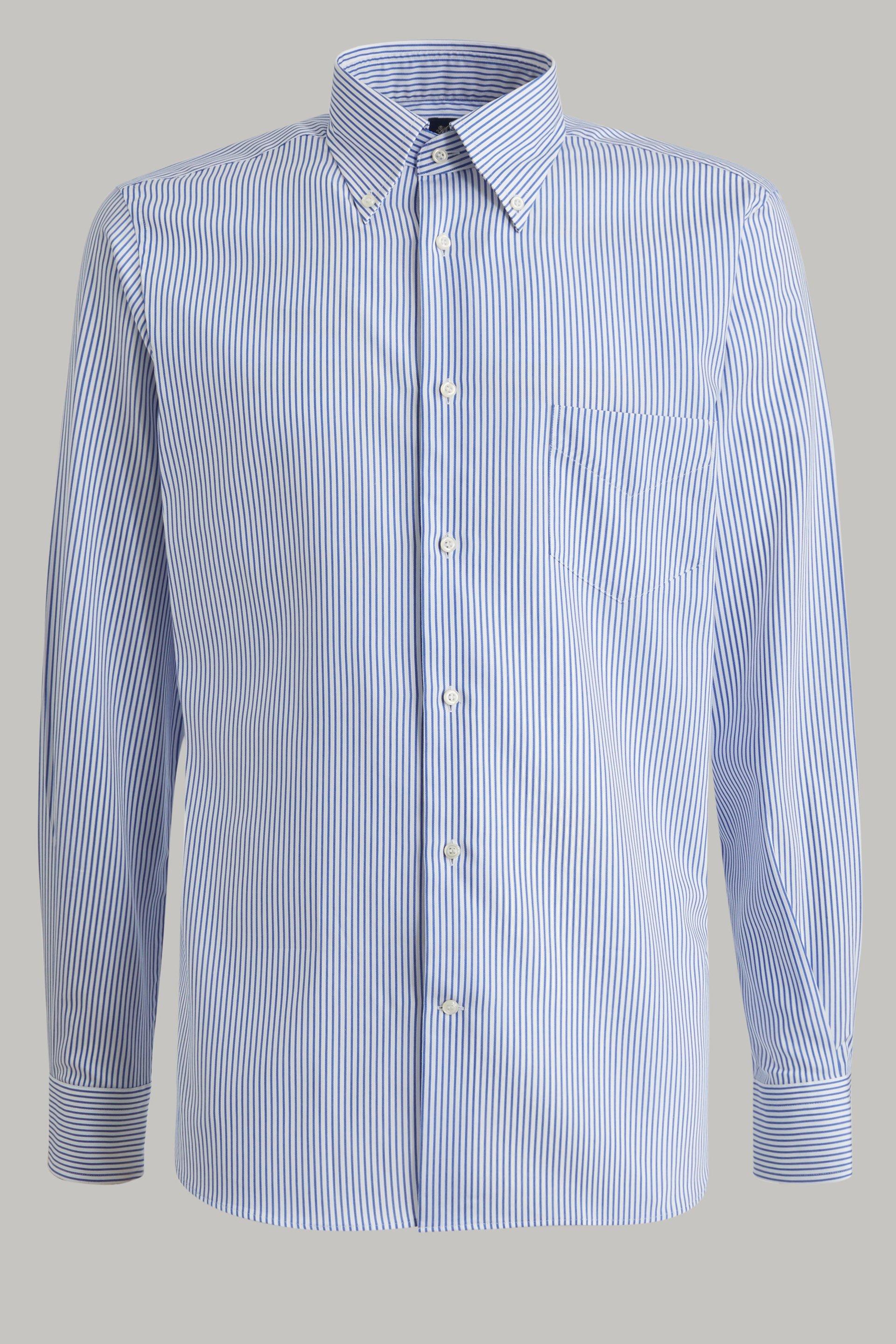 Boggi Milano - Blue Cornflower Striped Shirt