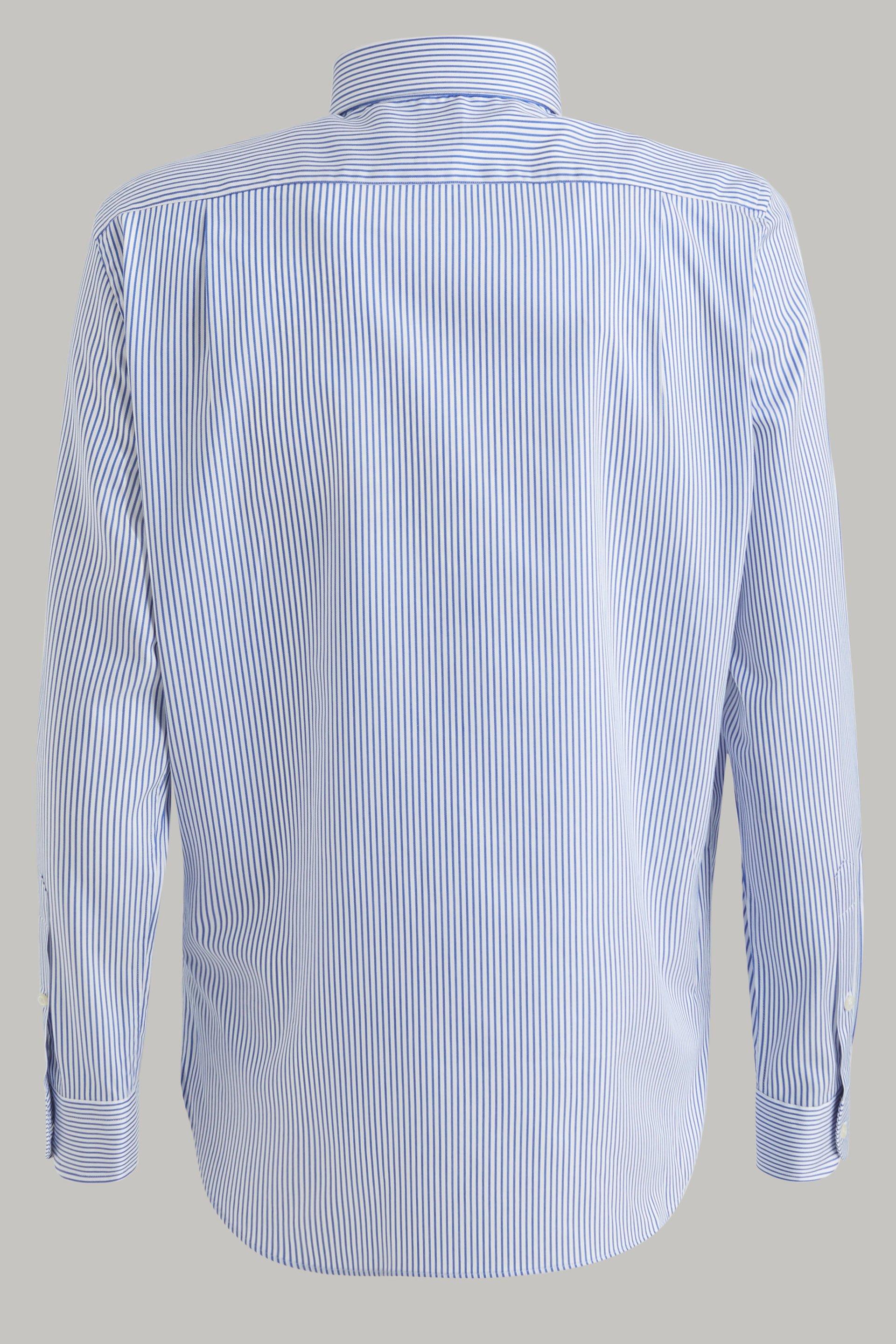 Boggi Milano - Blue Cornflower Striped Shirt