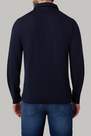 Boggi Milano - Navy Merino Wool Knitted Polo Shirt