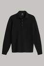Boggi Milano - Black Merino Wool Knitted Polo Shirt