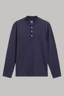 Boggi Milano - Navy Long-Sleeved Cotton Jersey T-Shirt