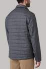 Boggi Milano - Grey Quilted And Padded Flannel Shirt Jacket For Men