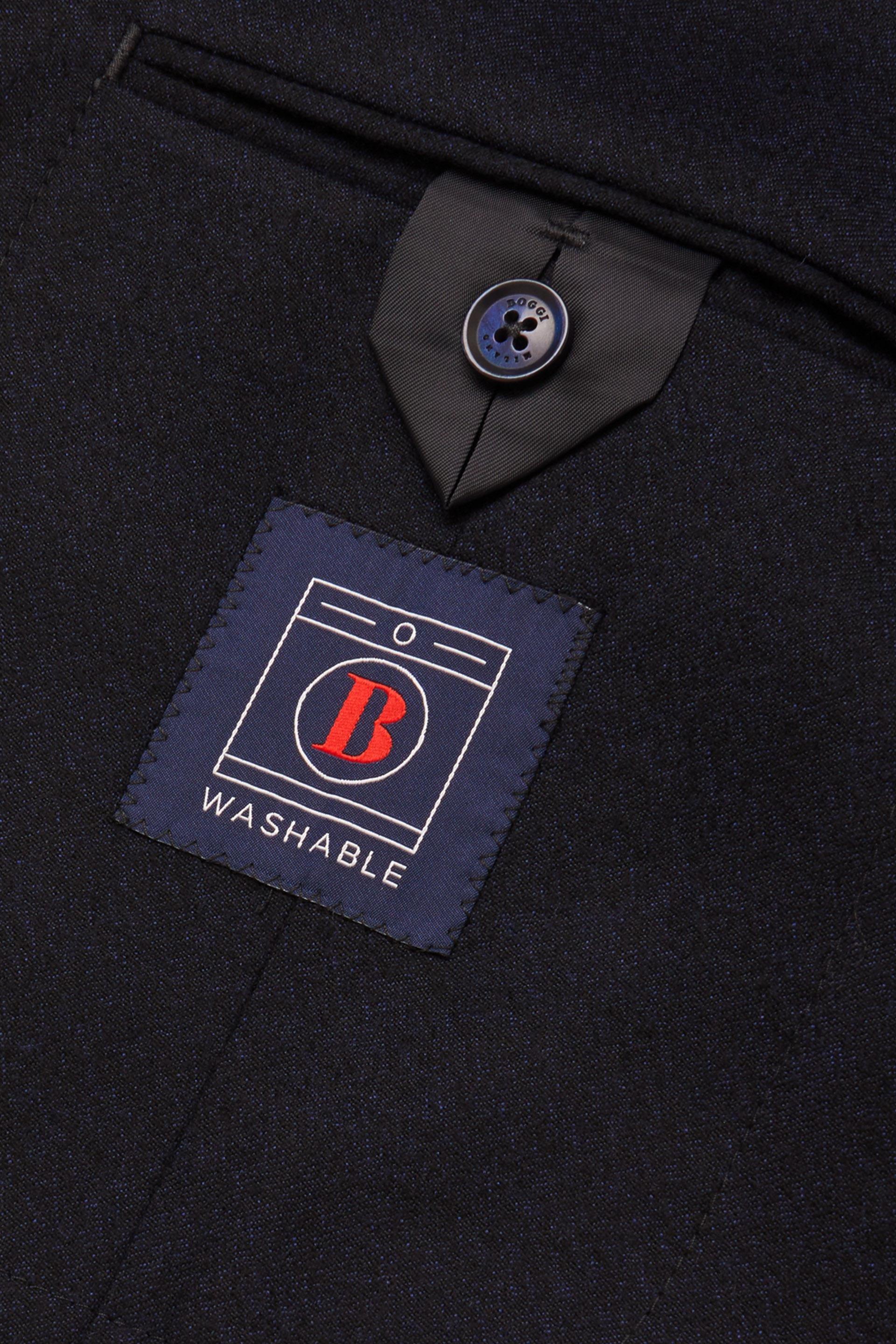 Navy B-Washable Flannel Jacket, , large image number 4