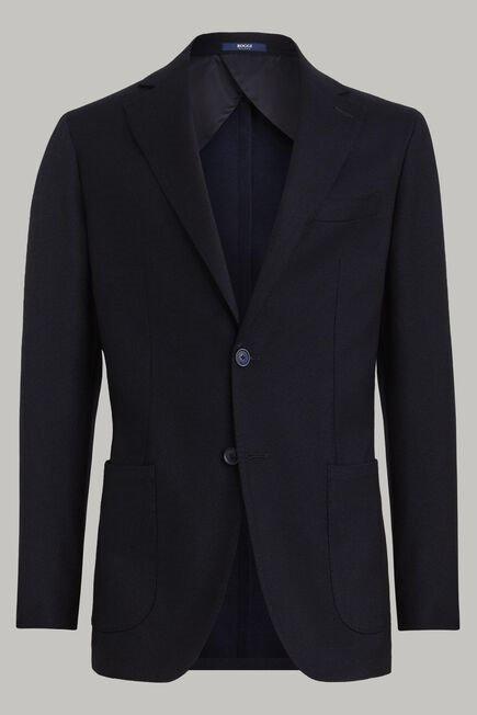 Navy B-Washable Flannel Jacket, , large image number 6