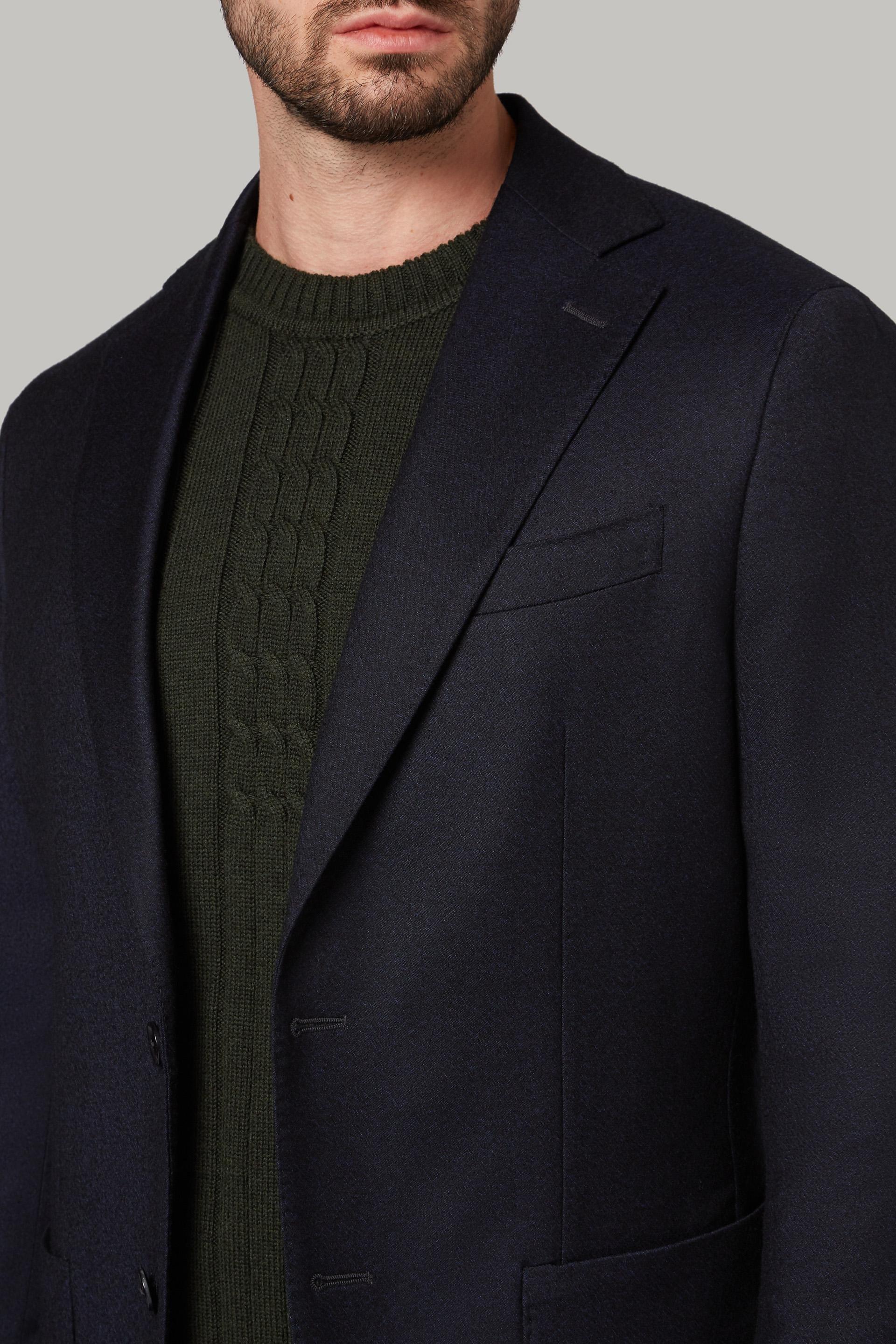 Navy B-Washable Flannel Jacket, , large image number 7