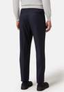 Boggi Milano - Navy Washable Flannel Trousers