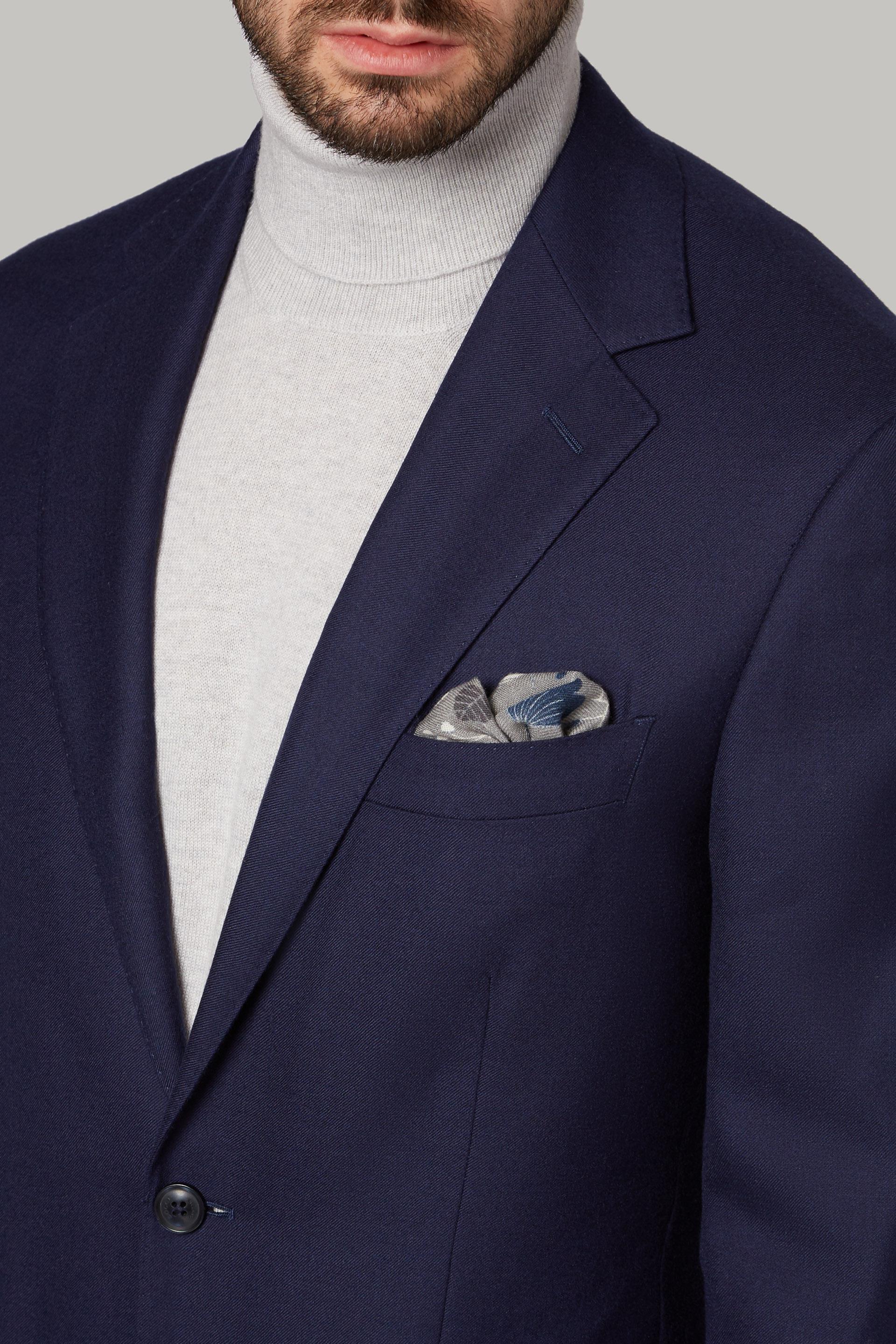 Blue Pure Cashmere Jacket, , large image number 0