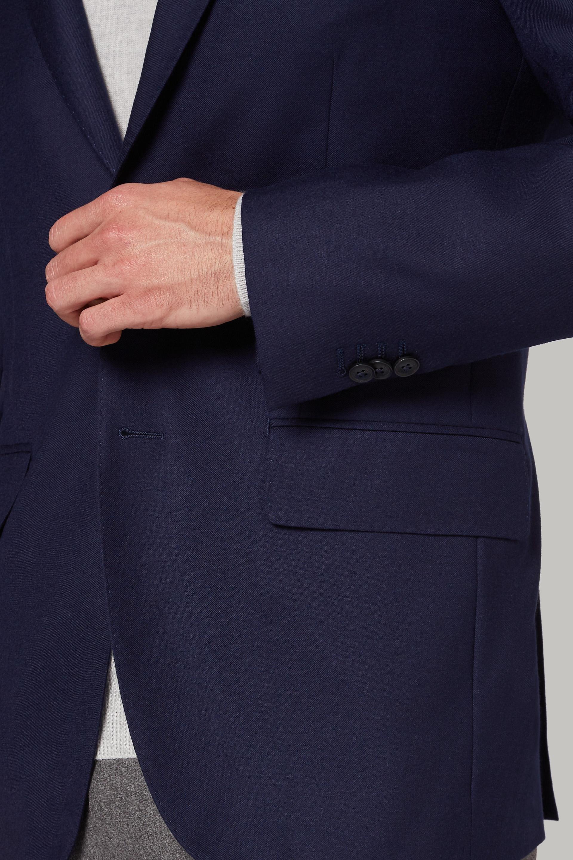 Blue Pure Cashmere Jacket, , large image number 2