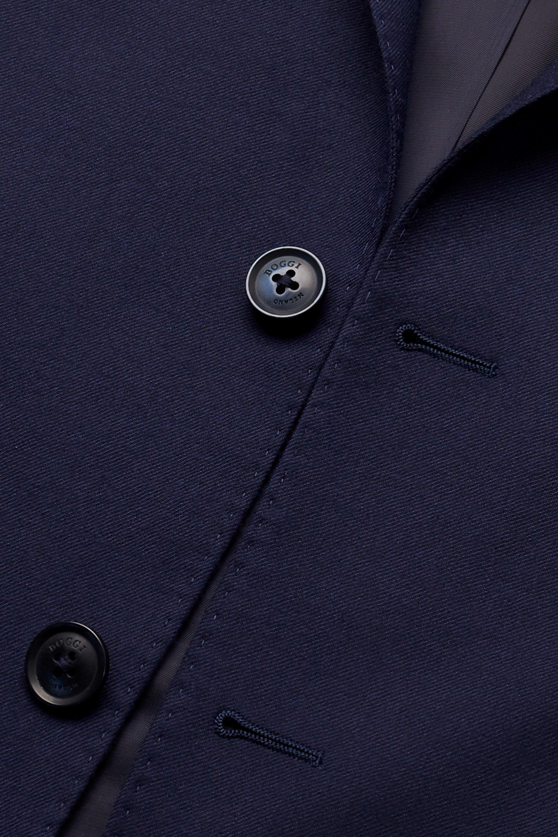 Blue Pure Cashmere Jacket, , large image number 5