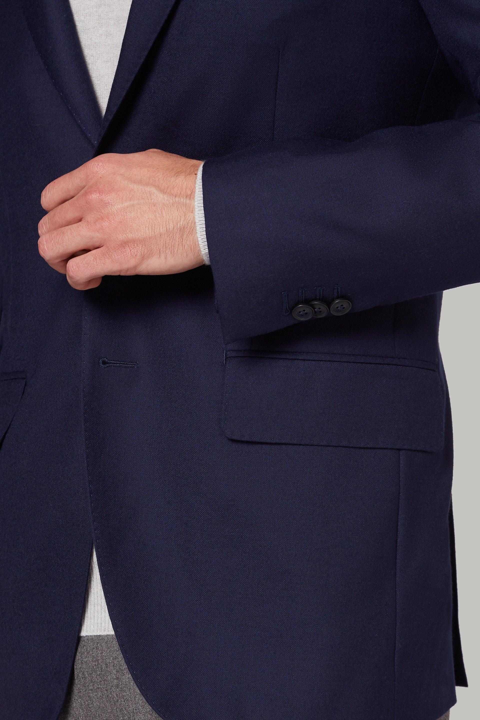 Blue Pure Cashmere Jacket, , large image number 7