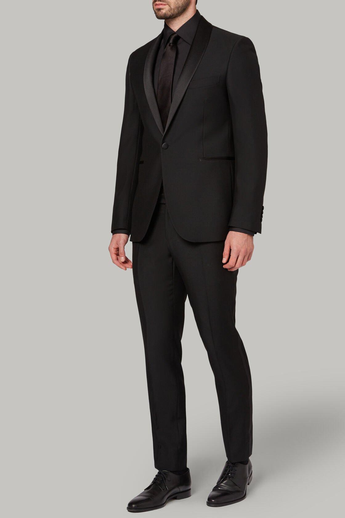 بليزر بطية صدر أسود, Black, medium