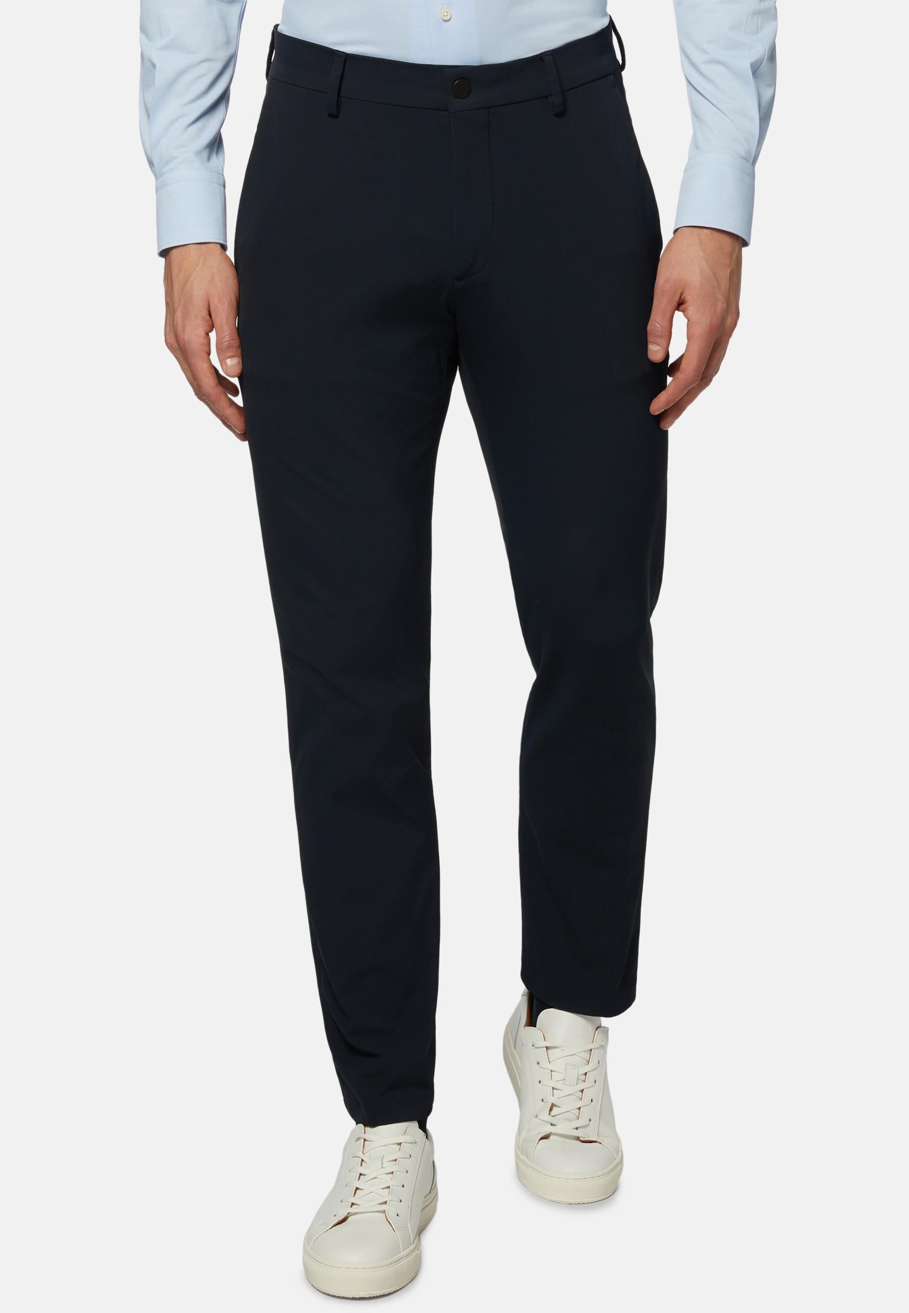 Boggi Milano - Blue B Tech Performance Stretch Nylon Trousers