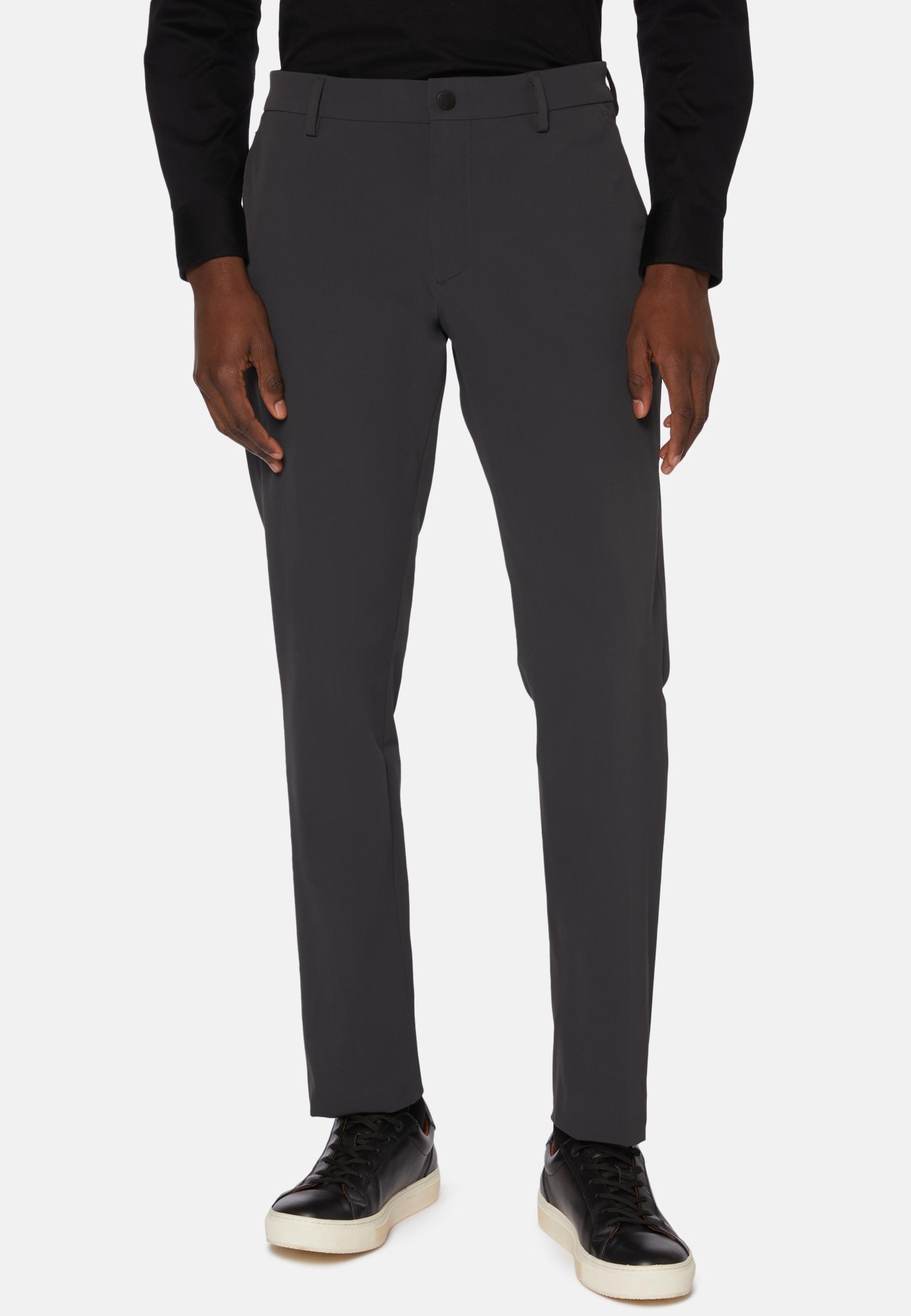 B Tech Performance Stretch Nylon Trousers Black, , large image number 1