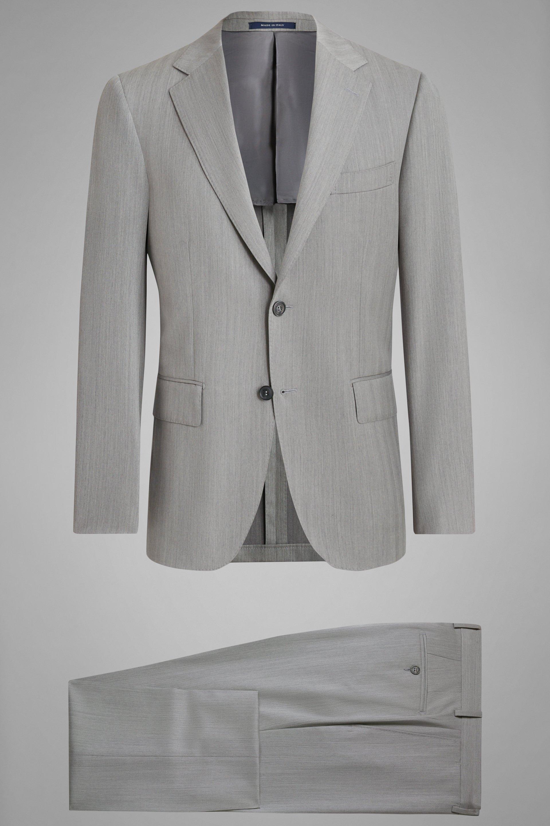 Grey Wool Milano Suit, , large image number 10