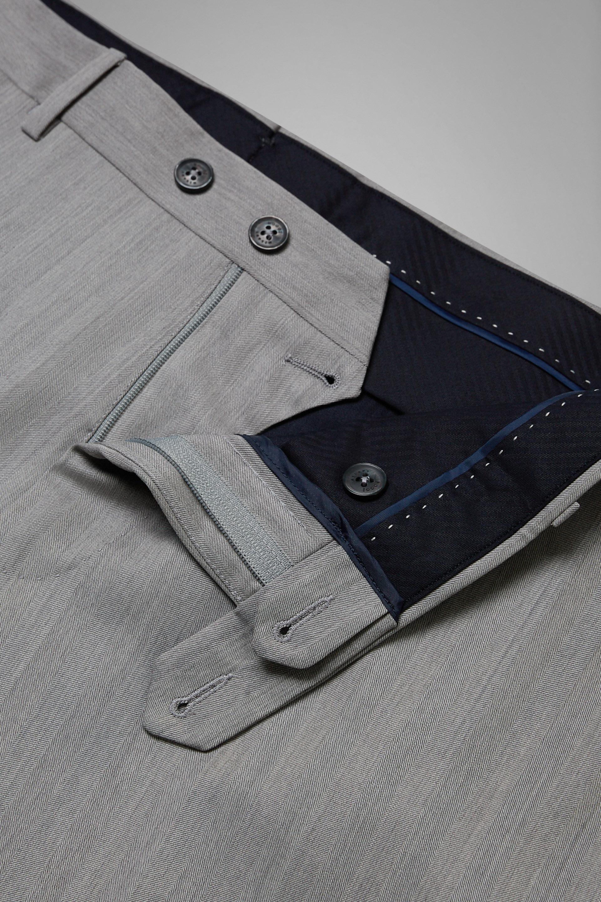 Grey Wool Milano Suit, , large image number 11