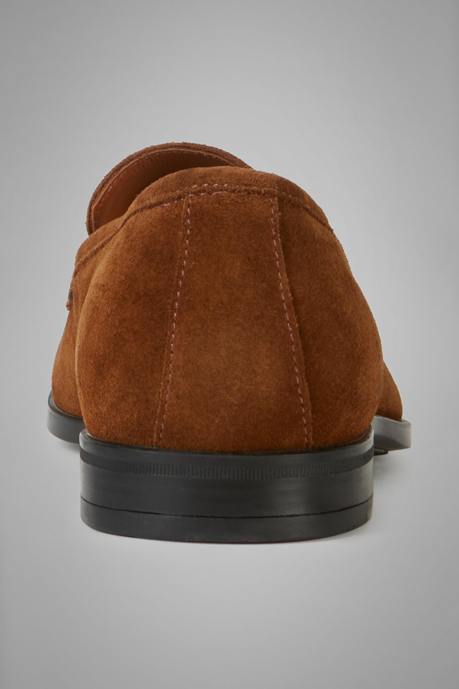 Brown Suede Loafers For Men, , large image number 5