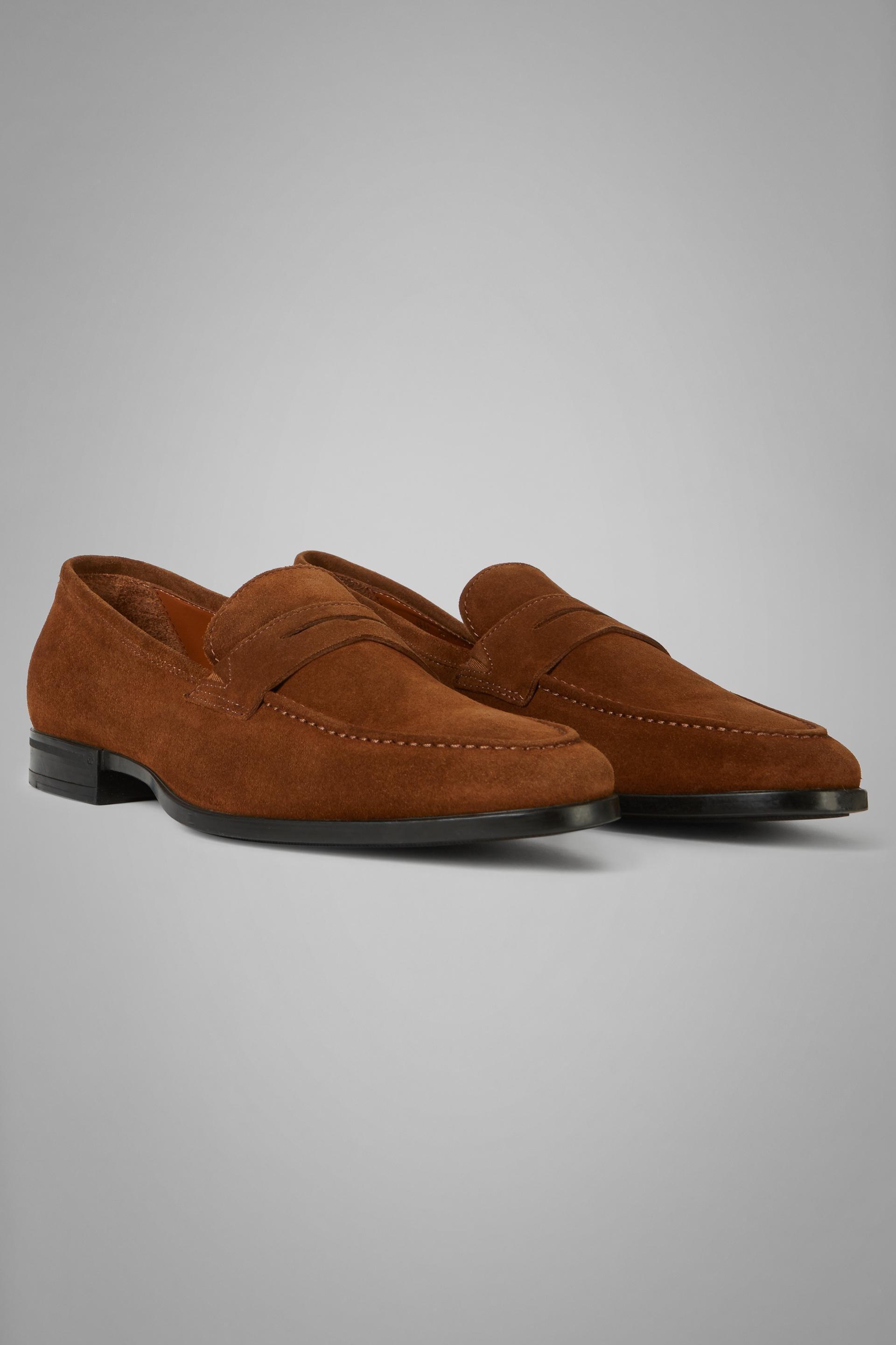 Brown Suede Loafers For Men, , large image number 7