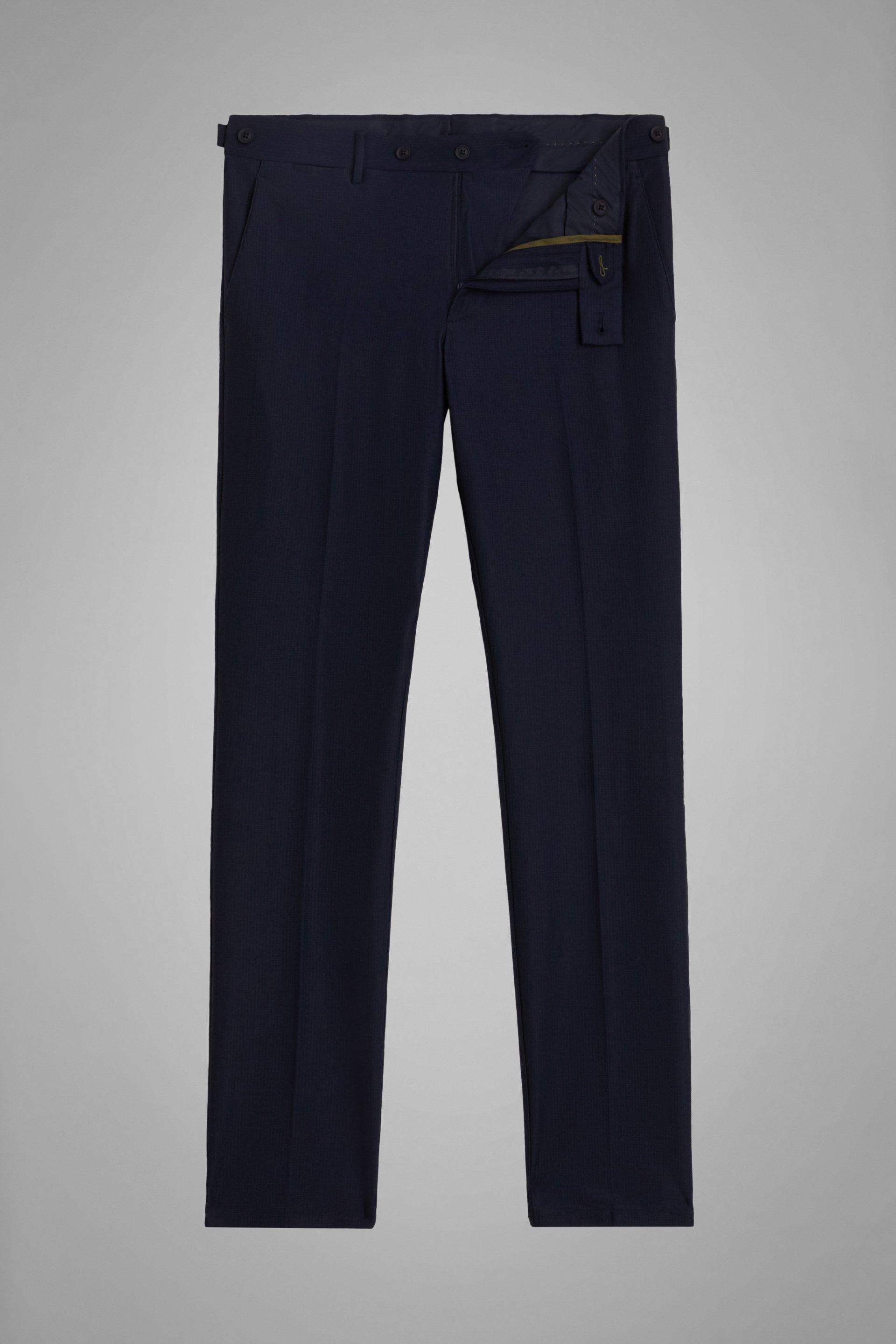 Navy Technical Jersey Trousers - Slim, , large image number 3
