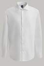 Boggi Milano - White Cotton Dobby Regular Fit Shirt