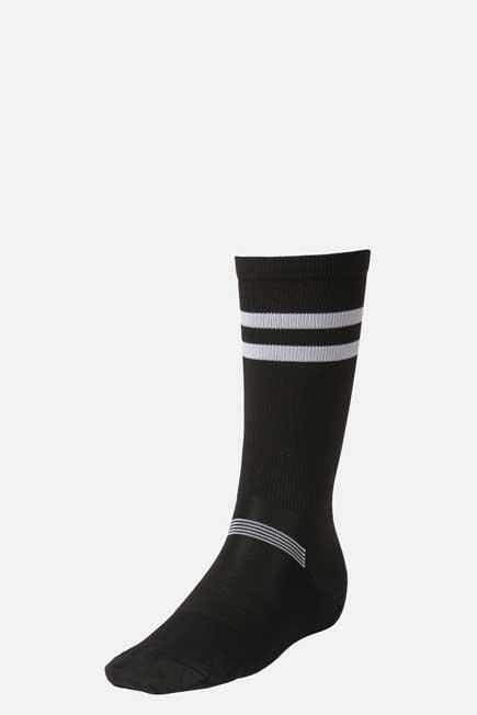 Black/White Technical Sporty Socks For Men, , large image number 0