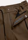 Boggi Milano - Brown B-Tech Stretch Nylon Trousers For Men