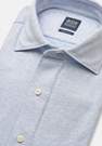 Boggi Milano - Light Blue Micropatterned Cotton Jersey Polo Shirt For Men