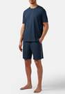 Boggi Milano - Blue Viscose Blend Pyjama Bermuda Shorts