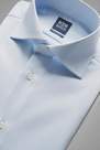 Boggi Milano - Blue Cotton Pin Point Shirt