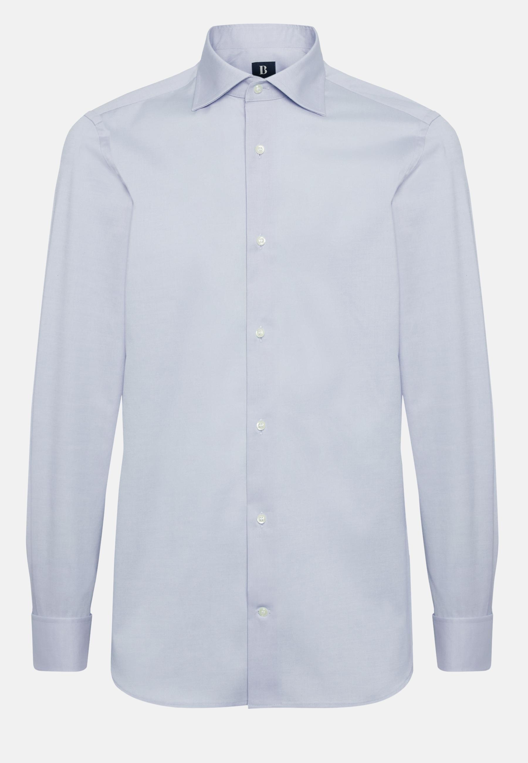 Blue Stretch Windsor Collar Shirt, , large image number 4
