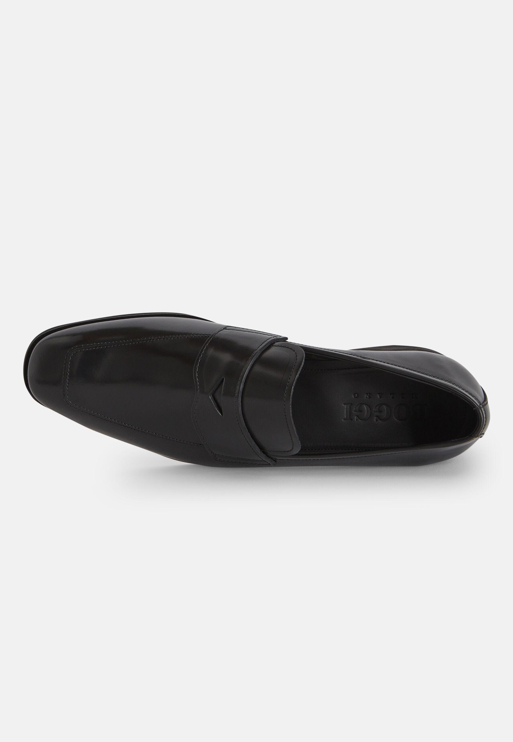 Leather Loafers Black, Black, large image number 8
