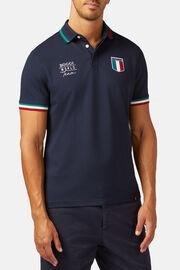 Blue Polo World Team In Piqu?� S Caf?�, , large image number 1