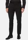 Boggi Milano - Black Trousers In Stretch Knitted Wool