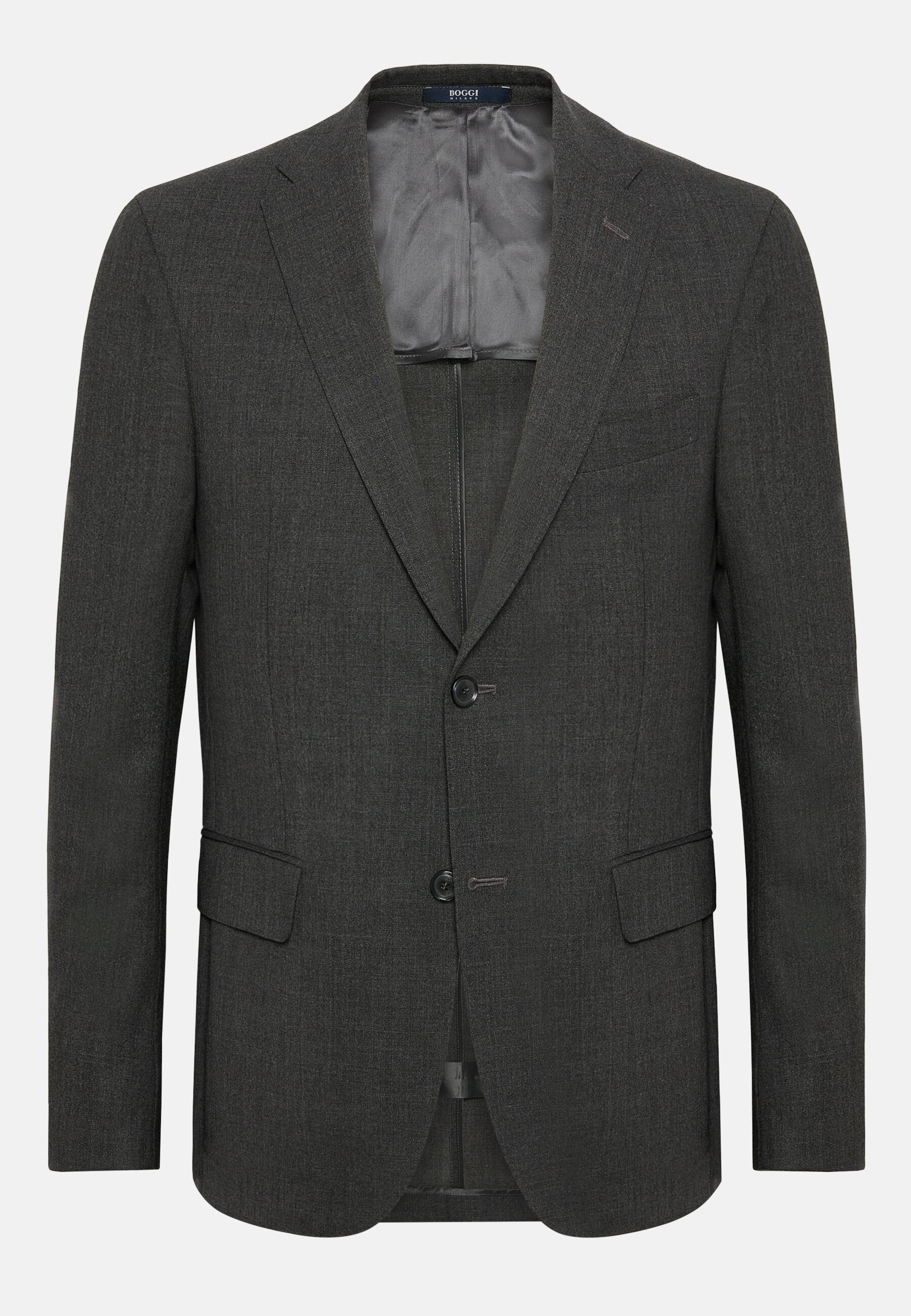 Travel Wool Jacket Grey, Grey, large image number 6