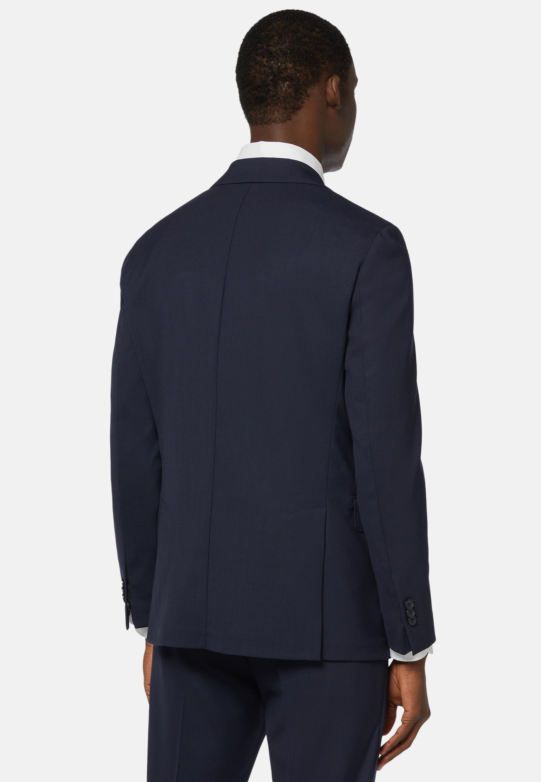 Boggi Milano - Blue Travel Wool Jacket