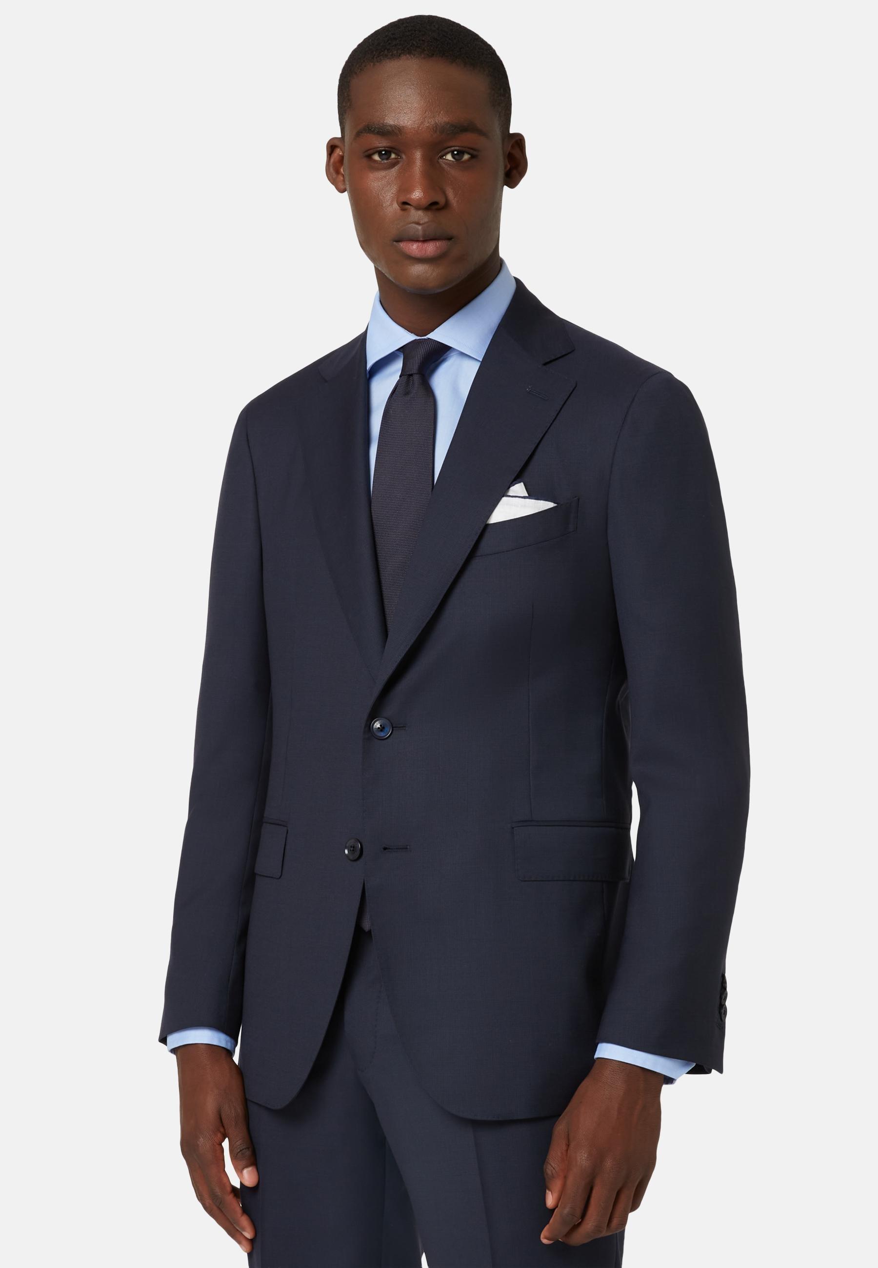 Boggi Milano - Navy Woven Fabric Jacket