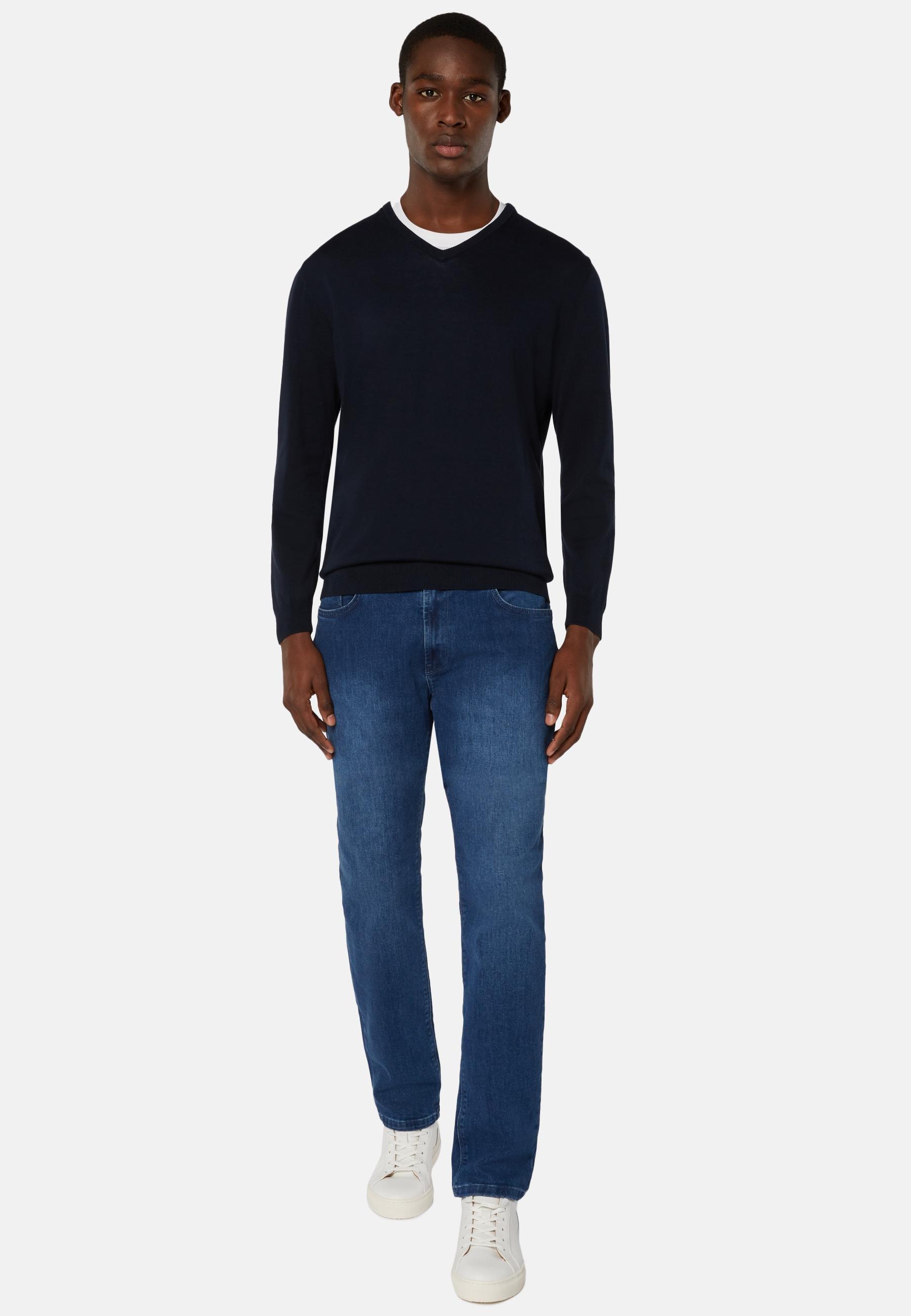 Boggi Milano - Blue Stretch Denim Jeans