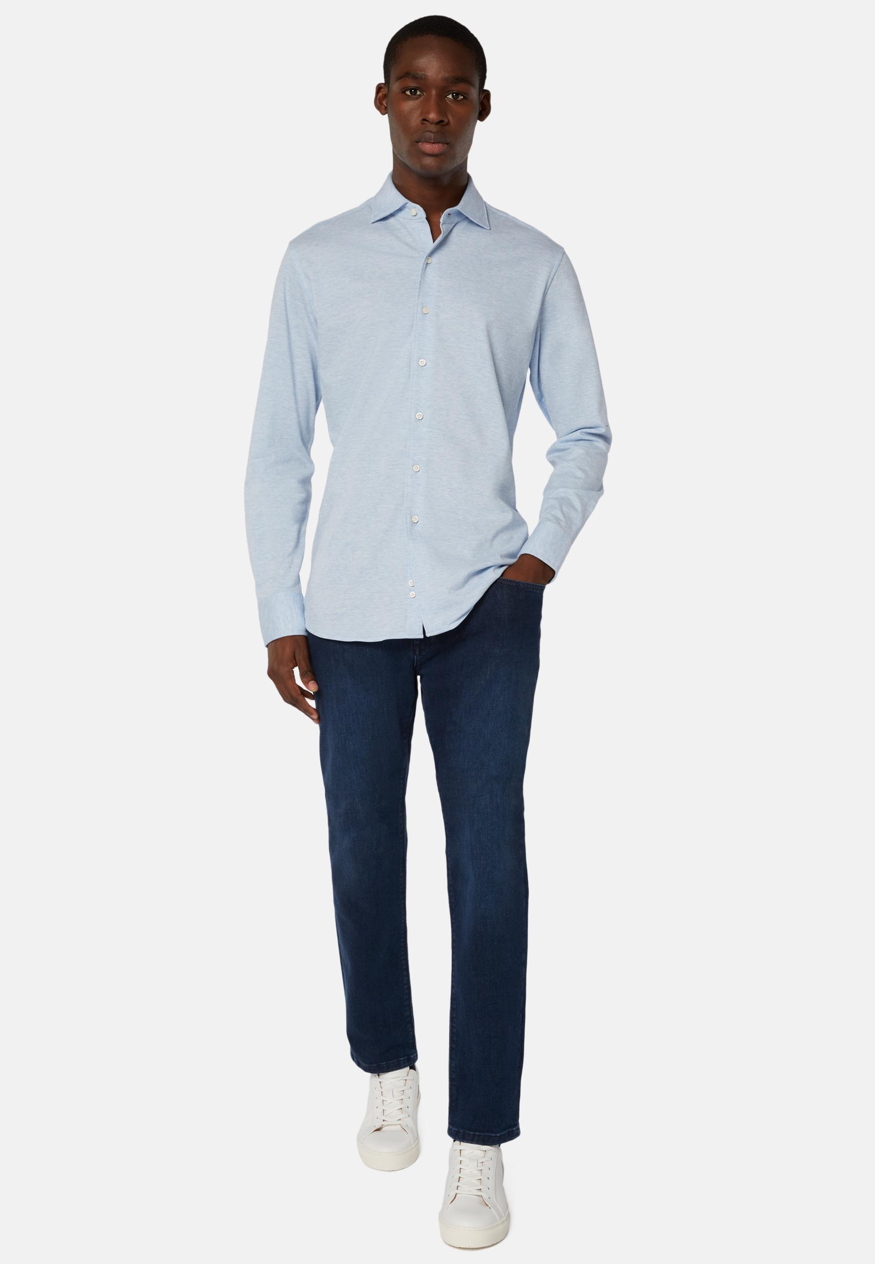 Stretch Denim Plain Regular, , large image number 0