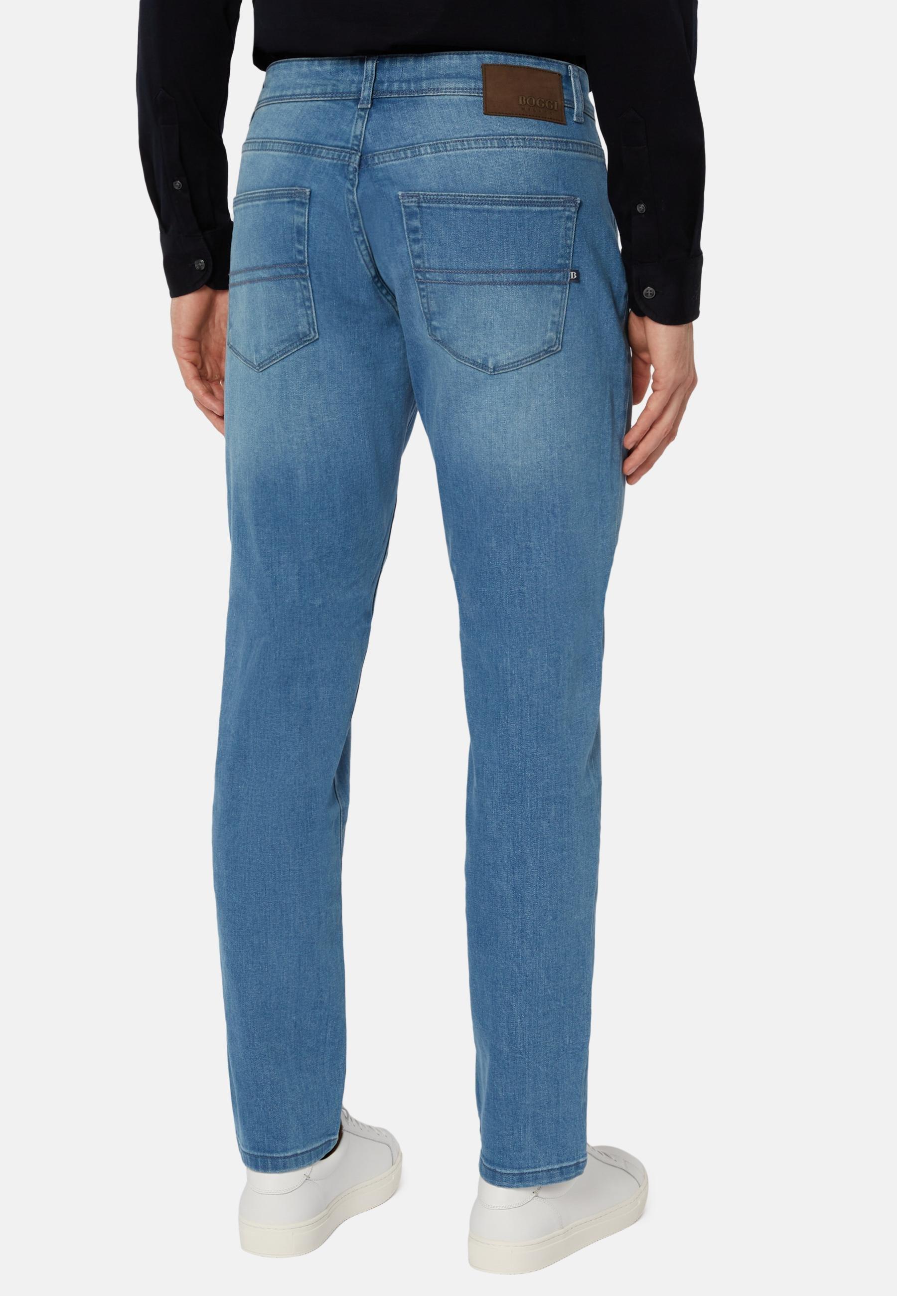 Boggi Milano - Blue Stretch Denim Jeans