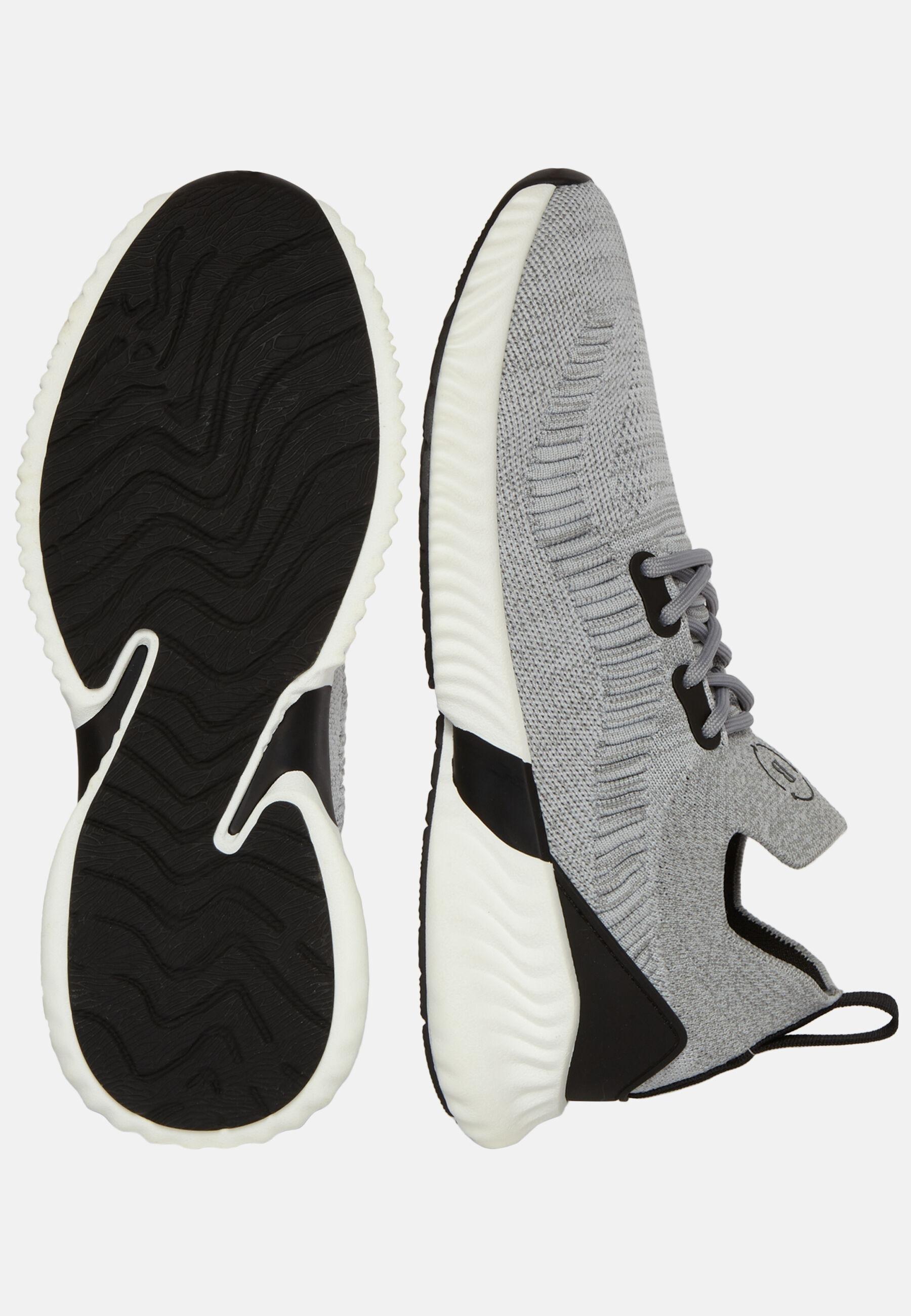 Recycled Yarn Willow Trainers Grey, Light grey, large image number 5