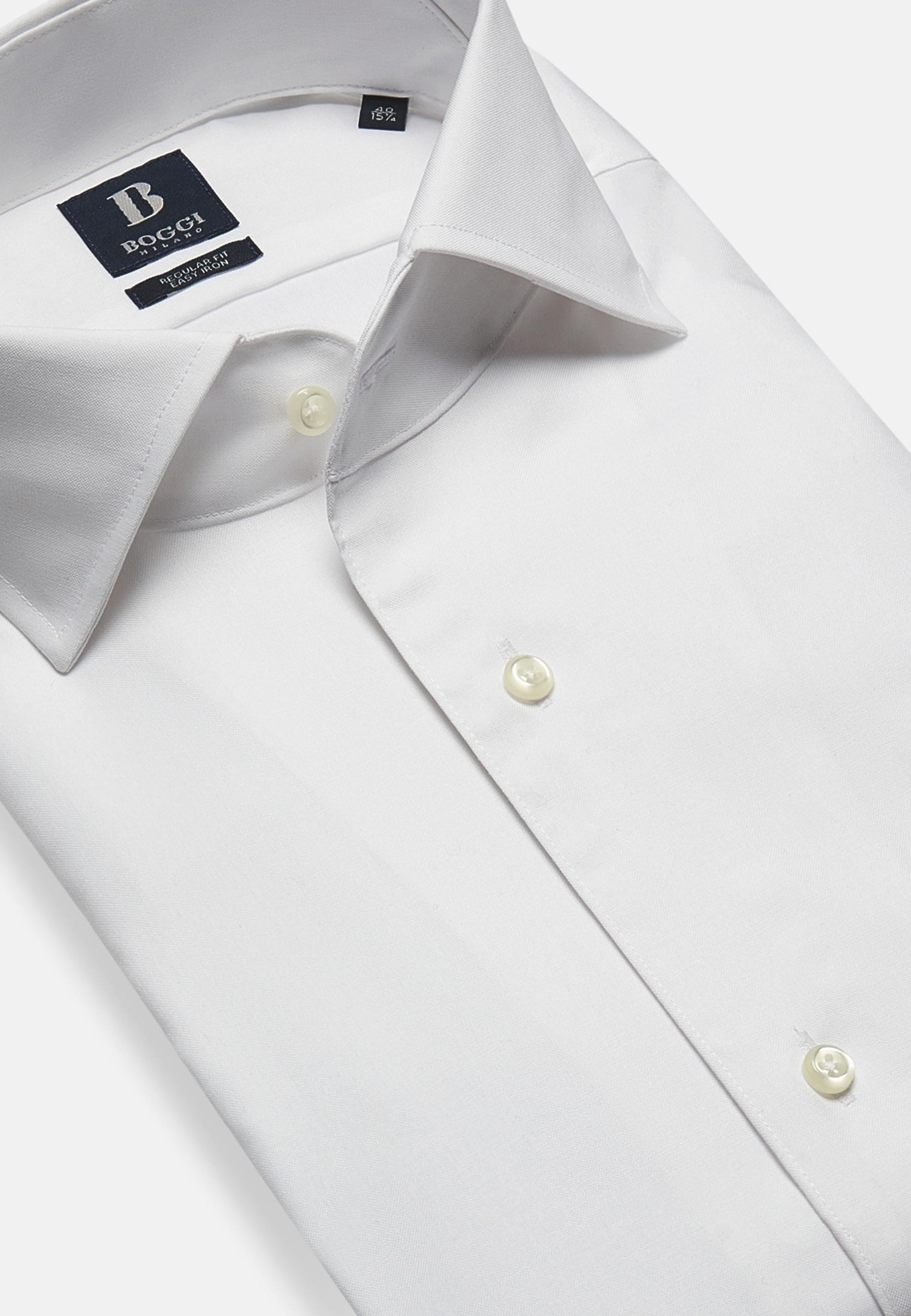Pinpoint Cotton Shirt White, 3901_WHIT, large image number 6