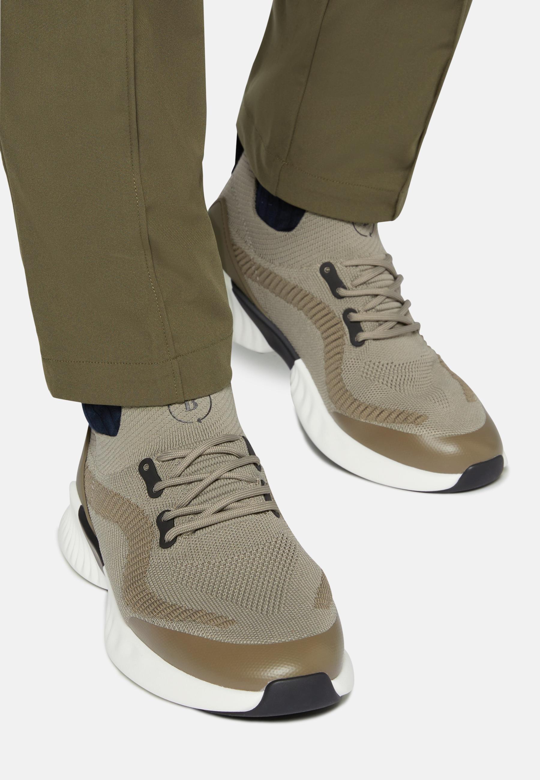 Recycled Yarn Willow Trainers Grey, Grey, medium