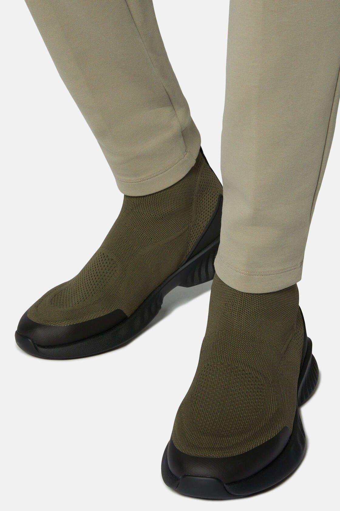 Recycled Yarn Willow Trainers Green, Military Green, large image number 8