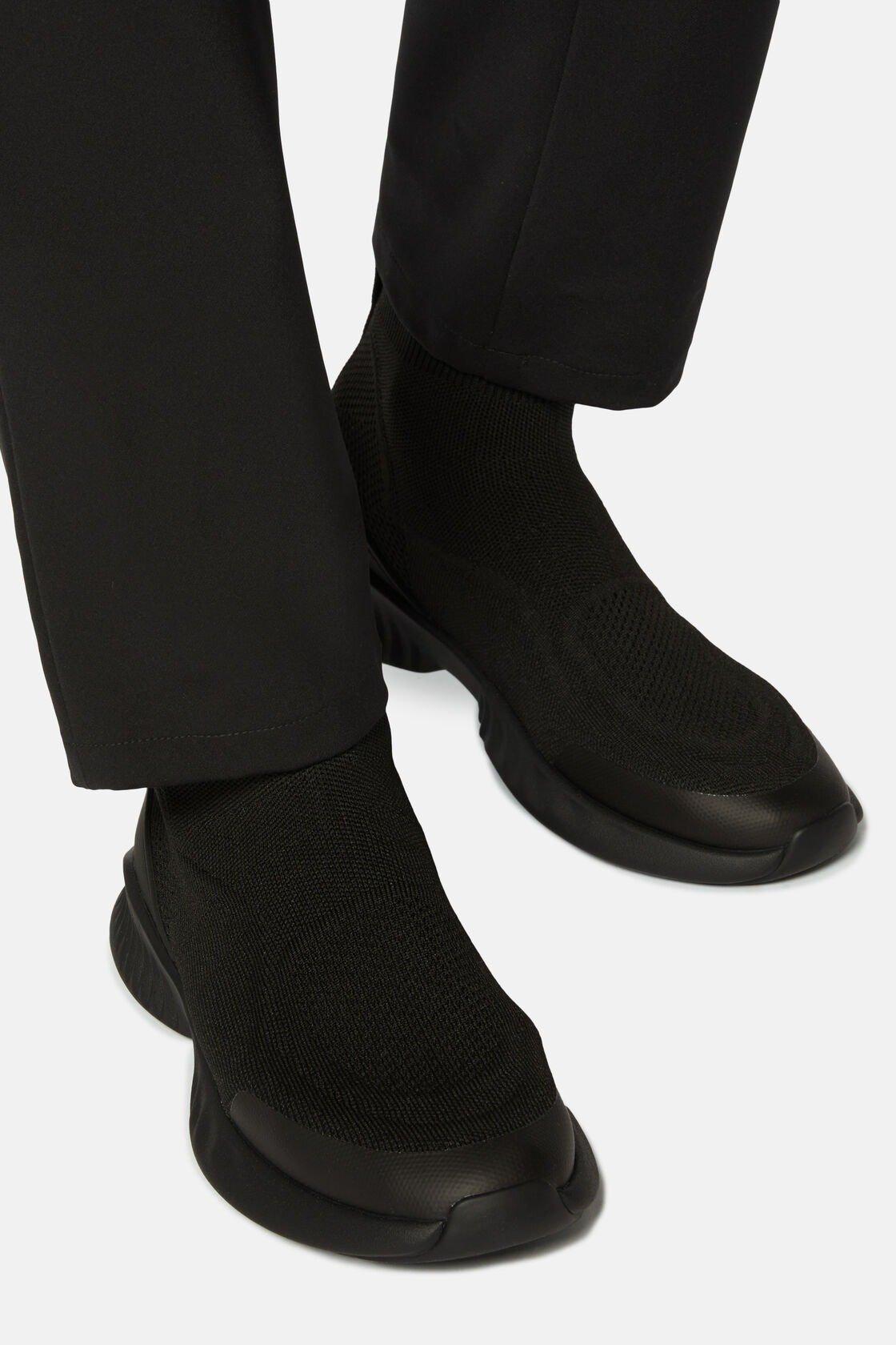 Recycled Yarn Willow Trainers Black, Black, large image number 8